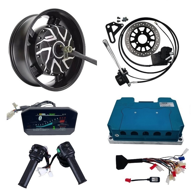 12000W Electric Motorcycle Hub Motor - Zestawy silników elektrycznych do motocykli, silnik